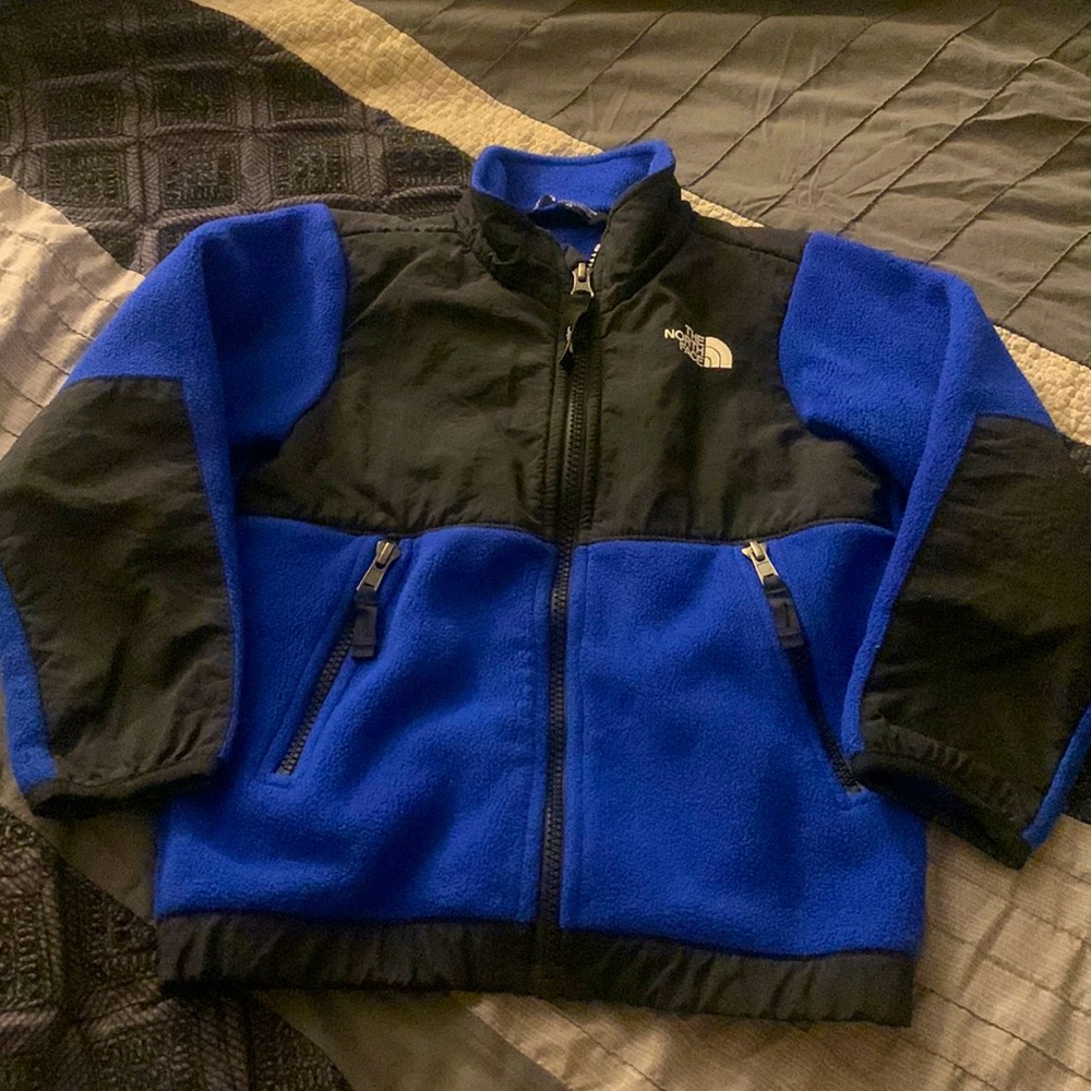 Blue fleece North face (4T)